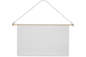 Beyeutao Tapestry Hanger Wooden Tapestry Hanging Telescopic Rod Room Adjustable 16-44 Inch Wooden Rod Holder Flag Pole Wall Hanging Tapestry Rods Rug Hangers for Walls