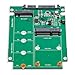 M.2 B-Key or mSATA SSD Dual Connector to SATA III 2.5” Enclosure