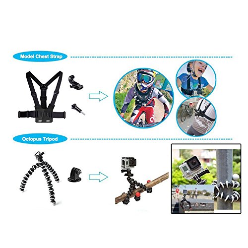 YhtSoprt-Juego-de-accesorios-para-GoPro-compatible-con-GoPro-Hero-6543-Hero-Session-y-SJ4000-Xiaomi-Yi-DBPower-y-otras-cmaras-deportivas