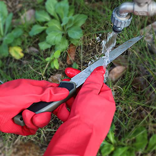 Swiss+Tech Field Dressing Kit, 10-Piece Hunting Knife Set with Caping Knife, Gut-Hook Skinner, Fillet Knife, Butcher Knife, Wood/Bone Saw, Shears, for Deer Hunting, Fishing, Camping, Survival