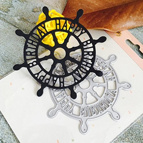 Highpot Metal Cutting Dies Stencils For DIY Scrapbooking Photo Album Paper Crafts Decoration for Christmas Card Gift (M)
