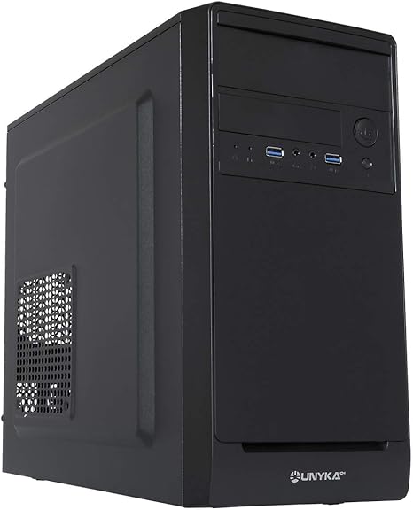 Caja Unykach Aero C10 Micro ATX Negra USB 3.0: Amazon.es: Informática