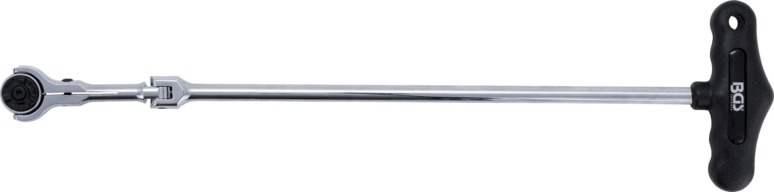 BGS 2126 | Flexible Ratchet with T-Handle | external square 6.3 mm (1/4")