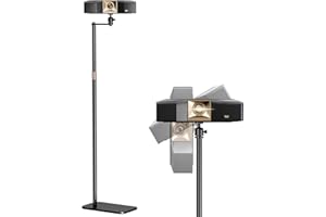 PUTORSEN Universal Projector Stand – Height Adjustable & 360° Rotatable Mount with 1/4" Screw, Compatible with Projectors, Cameras, Webcams for Home, Office, and Outdoor Use