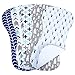 MiiYoung 5-Pack Baby Burp Cloths for Boys, Triple Layer, Organic Cotton, Soft and Absorbent Towel, Burping Rags for Newborns Set