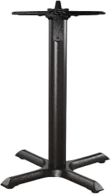 Bolero Cast Iron Table Base for Dining Bar Restaurants Cafes Pubs Legs 800mm view 1