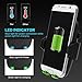 Wireless Car Charger Mount, Gixvdcu Qi Charger Car Mount with Air Vent Phone Holder, Fast Charge for Samsung Galaxy S8, S7/S7 Edge, Note 8 5, Standard Charging for iPhone X, 8/8 Plus