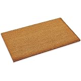 Kempf custom cut 1/2" inch Thick Coco mat with vinyl backing , great for recessed area entrances (2' x 4')