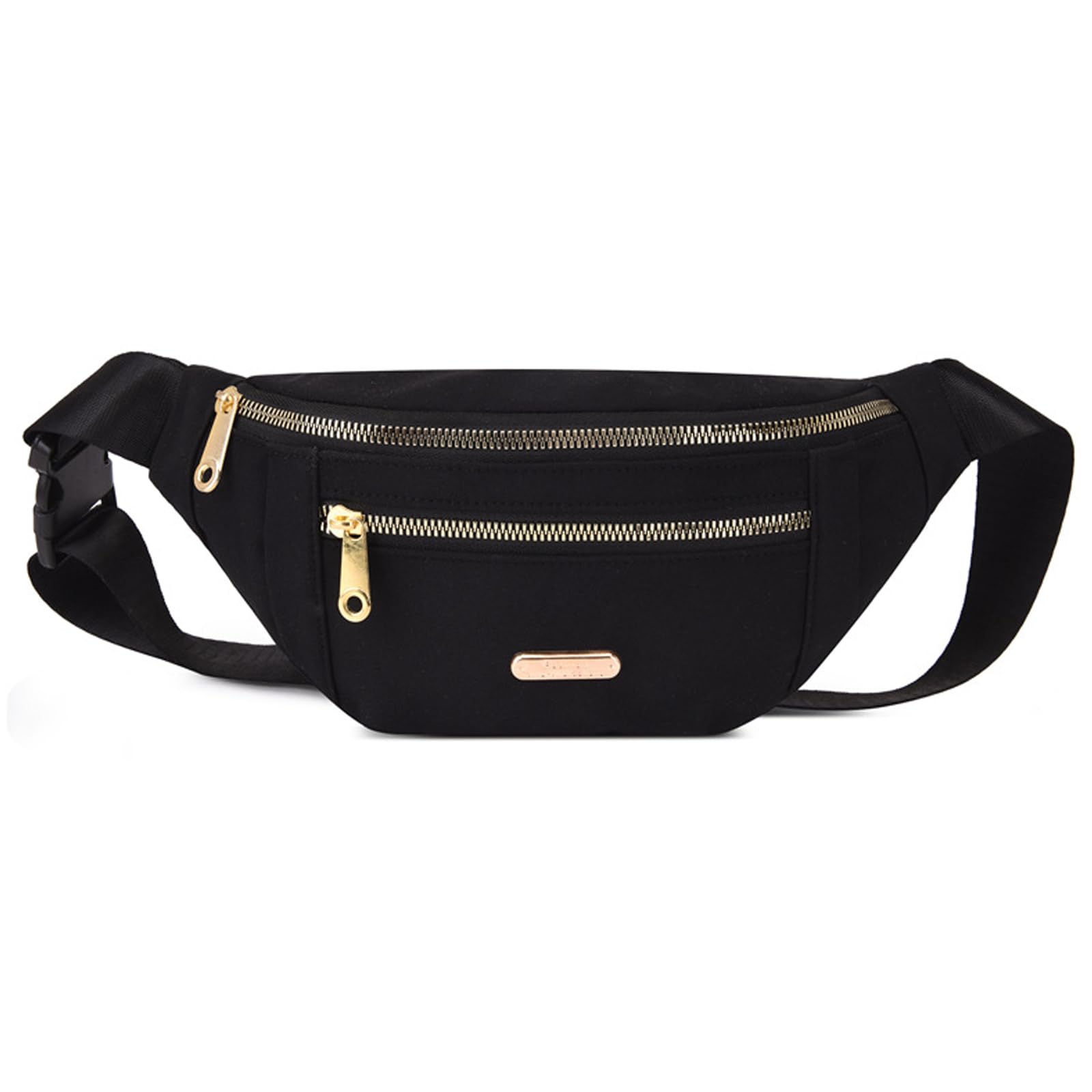 Waist Pack Bag, Fanny Pack Waterproof, Pouch Bag with Adjustable Waist Strap, Lightweight Waist Bags Fashion, Waterproof Bumbag Hiking, for Outdoors, Sport, Hiking, Travel, for Women and Men