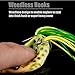 wLure 5 Hollow Body Topwater Frogs Fishing Lures Baits with Free Tackle Box 2 1/5 Inch 3/8 Oz FG43KBUS