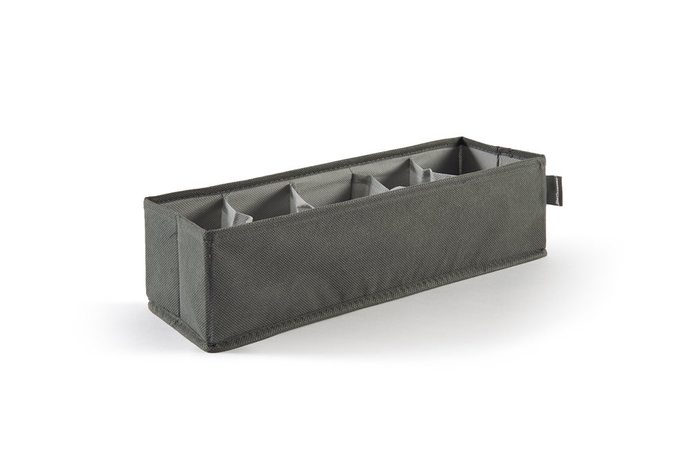 Perfetto Organizer Tnt Drawer Easybox Dimension- 12 x 40 x 11 Cm. - 5 Places, Color- Ash
