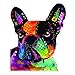 Enjoy It Dean Russo French Bulldog Car Stickers, Frenchie Car Window Decals, 2 Pieces