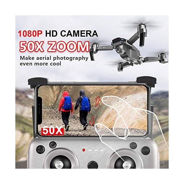SG907 5G WiFi 1080P Drohne mit Dual Kamera GPS Optischer Fluss Positionierung MV Schnittstelle Follow Me Geste Fotos… – Bild 6