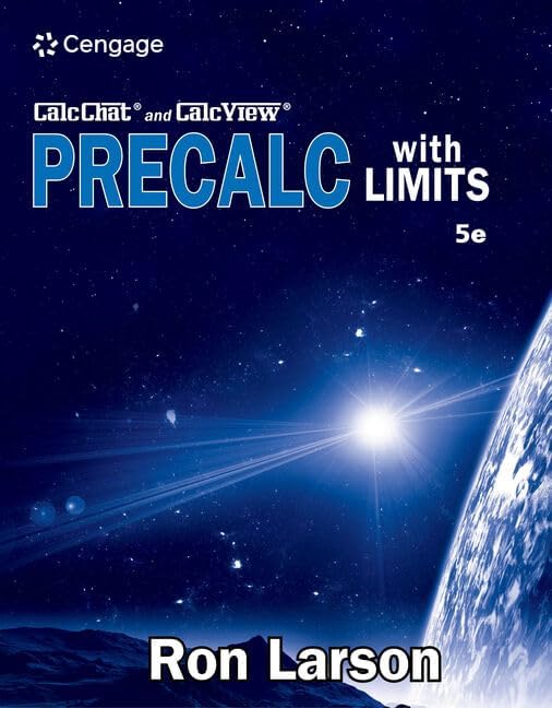 Precalculus: Larson, Ron: 9780357456996: Amazon.com: Books