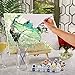 Paint by Numbers for Adults - Framed Canvas and Wooden Easel Stand - DIY Full Set of Assorted Color Oil Painting Kit and Brush Accessories - Soul Dancer 12”x16