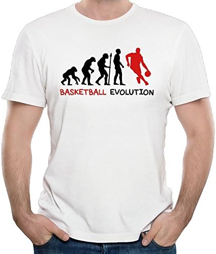 Evolution Basketball Progress Artistic Men's T Shirts