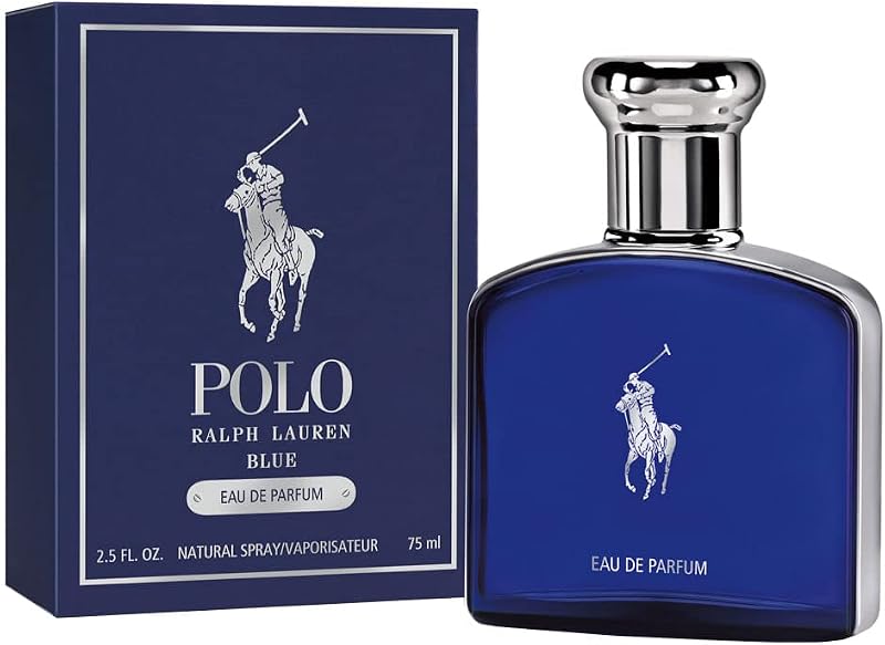 , Polo Blue, Eau de Parfum fougère, perfume de hombre, 75 ml