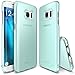 Ringke Slim Compatible with Galaxy S7 Edge Case Dazzling Slender Laser Precision Cutouts Fashionable Superior Steadfast Bolstered PC Hard Skin Cover for Galaxy S7 Edge - Frost Mint
