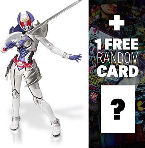 Kamen Rider Kiva-La: ~5.1" Tamashii Nations S.H. Figuarts Action Figure + 1 FREE Official Japanese Kamen Rider Trading Card Bundle
