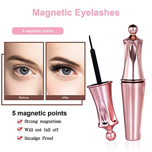 Hilareco Eyelashes with Eyeliner kit, Lashes