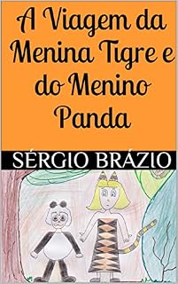 Livro A Viagem da Menina Tigre e do Menino Panda