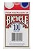 Bicycle Poker Chips - 100 Count with 3 Colors (3 Pack)