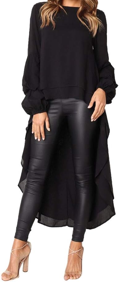 ladies long tops amazon