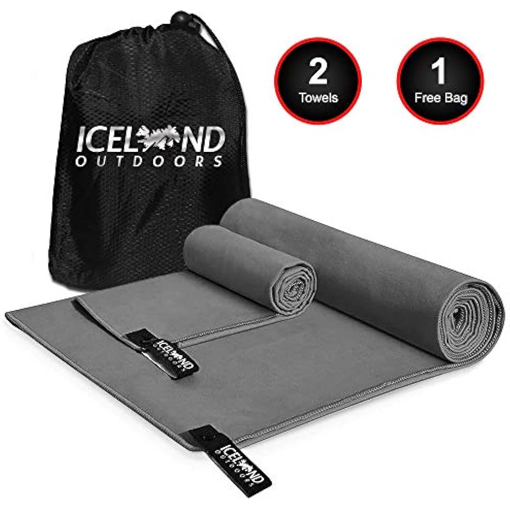 Camping Towel Microfiber Towels Body Travel Fast Drying Lightweight