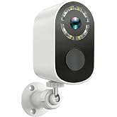 Xparkin Security Cameras Wireless Outdoor Cameras for Home Security | for Home Security Battery Powered,Full-Color Night Vision,Motion Alerts,IP66 Waterproof,2-Way Talk,2.4GHz,Cloud Storage.