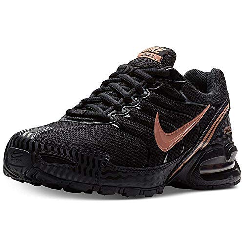 Nike Women's Air Max Torch 4 Running Shoes (9.5 B(M) US, Black/Metallic Rose Gold)