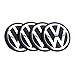 56.5mm VW Wheel CENTER Cover Sticker Car Styling Accessories Emblem Badge Wheel Hub Caps Centre Cover VW Volkswagen B5 B6 MK4 MK5 MK6 Golf Polo PASSAT SAGITAR Jetta CC MAGOTAN Scirocco Eos