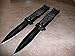 2X Lot of 2 Rogue River Tactical Knives The Punisher Navy Seal Combat Rescue Spring Assisted Opening Pocket Knife