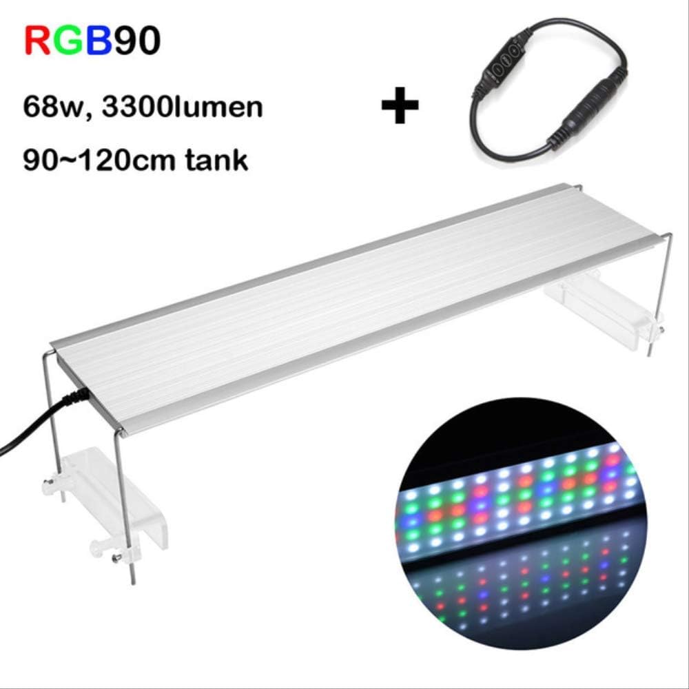 RENQINGLIN Aquarium Light Plant grow LED light Chihiros RGB series ADA style aquarium water plant fish tank RGB90 free dimmer