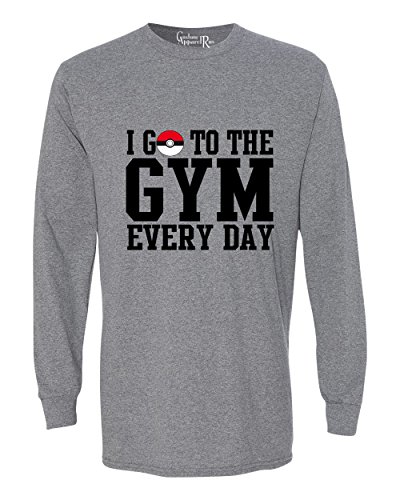 Pokemon I Go To The Gym Everyday Long Sleeve Tee Desertcart