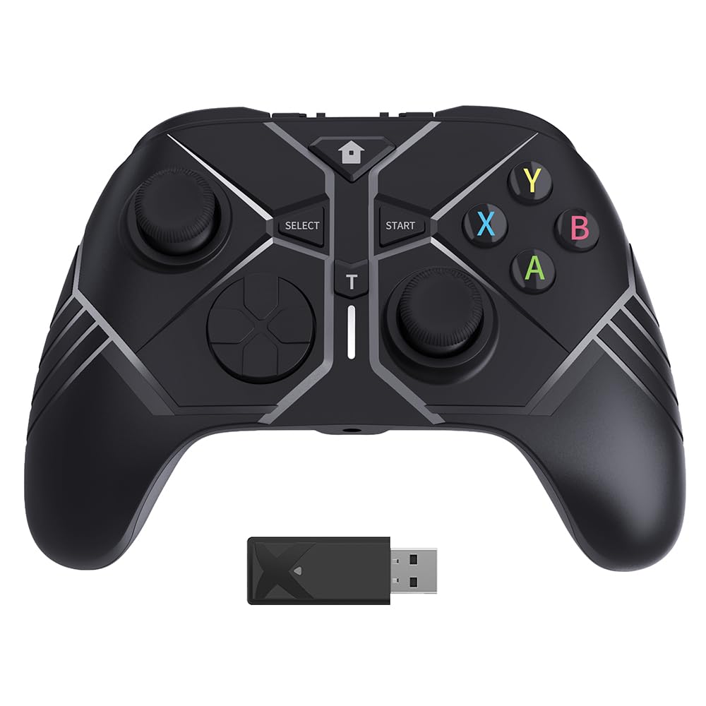 Photo 1 of Wireless Gaming Controllers for Xbox Controller Wireless, Hall Effect Controller Ergonomic Design with Battery, Black, Play on Xbox One, Xbox Series X|S, PC Windows, IOS, Android