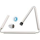 Rotten Egg Odor Fix Kit – Aluminum/Zinc Anode Rod For Water Heater, Flexible 304 Stainless Steel, Lifetime Socket, Teflon Tape & Brass Cap