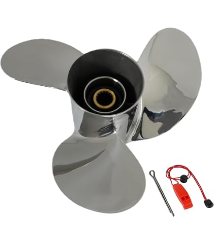 Solas New Saturn 3-Blade Stainless Steel Propeller - 11.13" Diameter X 14" Pitch For Mercury Outboards