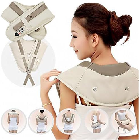Whitecloud Cervical Massage Shawls Power Drum Massage For Neck & Shoulder (743)