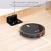 Coredy Robot Vacuum Cleaner, Robotic Vacuum with Mop and Water Tank, High Suction Vacuuming to Medium-Pile Carpets, Wet/Dry Mopping Hard Floor, Filter for Pet, Self-Charging, Daily Schedule Cleaning