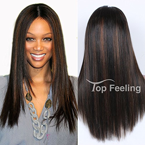TopFeeling Ombre Brazilian Hair Glueless Lace Front Human Hair Wigs Straight Hair Wigs For Black Women Ombre Human Hair Wig #1b/30 Highlight Color TopFeeling Ombre Brazilian Hair Glueless Lace Front Human Hair Wigs Straight Hair Wigs For Black Women Ombre Human Hair Wig #1b/30 Highlight Color