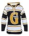 Guinness Black and Gold Hooded Hockey Jersey, XX-Large - Striped Polyester Athletic Shirt