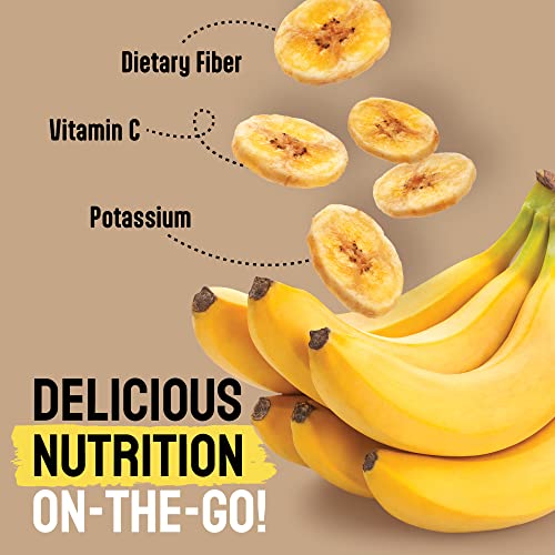Healthy Banana Chips Dried Slices Bag of Dried Banana Chips Sweetened
