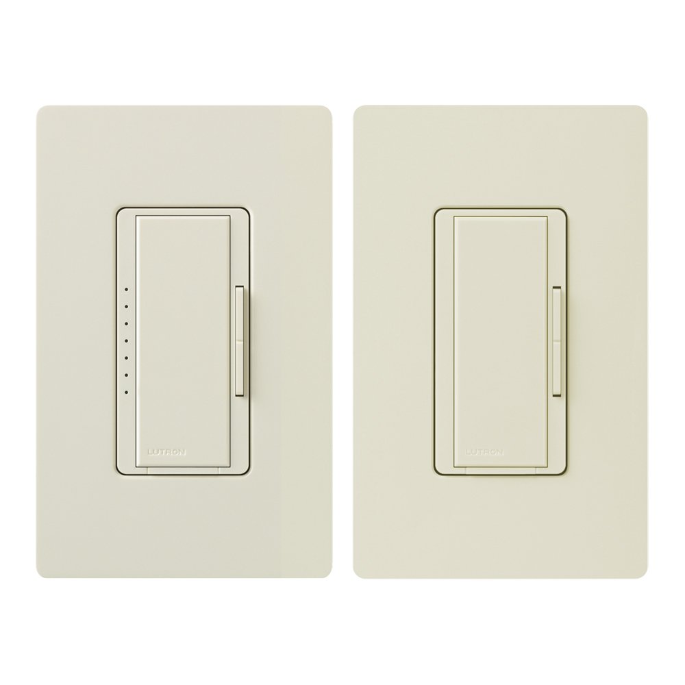Lutron MAW603RH-WH Electronics Maestro 3-Way Duo Dimmer, White - Lutron  Three Way Dimmer - Amazon.com
