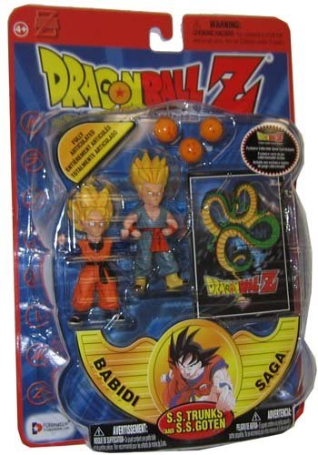 Dragonball Z Series 8 Babidi Saga Action Figure SS Trunks SS Goten