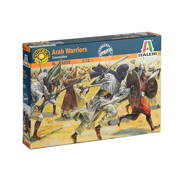ITALERI 6055S - 1:72 Arab. Warriors , Modellbau, Bausatz, Standmodellbau, Basteln, Hobby, Kleben, Plastikbausatz…