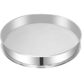 Stainless Steel Vibrating Sifter Screen,20 Mesh Replacement Screen | For 19.6" Powder Sifter Machines, Easy Cleaning, Rust Resistant, For Flour Powder Grain Food Processing Applications