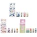 Washi Tape Crafts Set, 12 Rolls Tapes Stickers Decorative Masking Tape Set Decor with Multiple Patterns Binding Arts Tape Crafts for DIY Crafts and Gift Wrapping