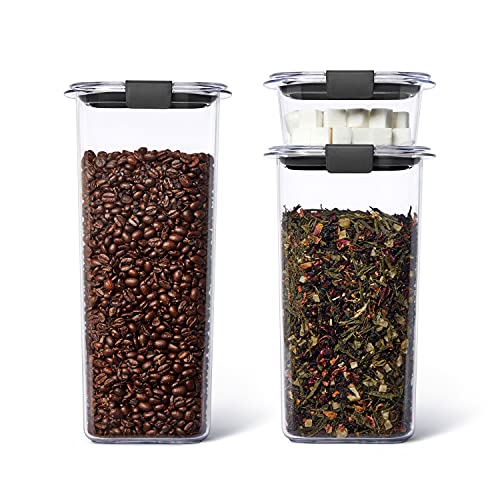 Rubbermaid 6Piece Brilliance Food Storage Containers for Pantry with