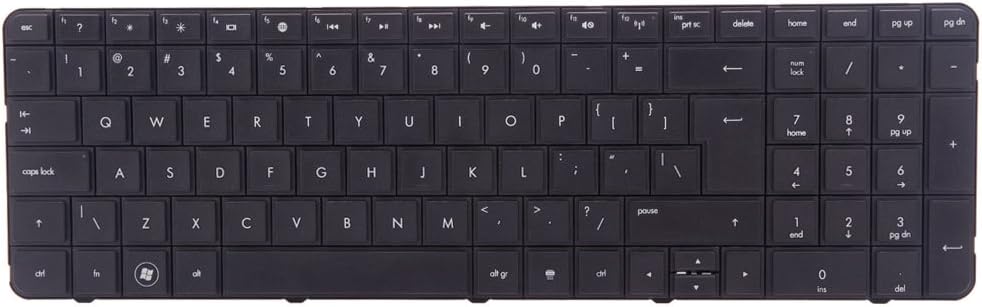 New US Laptop Keyboard Black for HP Pavilion g7-2002xx g7-2010nr g7-2017cl g7-2017us g7-2022us g7-2023cl g7-2030ca g7-2033ca g7-2052xx g7-2054ca g7-2069wm g7-2111nr g7-2118nr g7-2124nr g7-2215dx g7-2217cl g7-2220us g7-2221nr g7-2222us g7-2223nr g7-2224nr g7-2226nr g7-2233cl g7-2234ca g7-2235dx g7-2238nr g7-2240us g7-2243nr g7-2243us g7-2244nr g7-2246nr g7-2247us g7-2250nr g7-2251dx g7-2254ca g7-2257nr g7-2259nr g7-2262nr g7-2263nr g7-2269wm g7-2270us g7-2273ca g7-2275dx g7-2279wm g7-2281nr g7-2282nr g7-2283nr g7-2284nr g7-2285nr g7-2286nr g7-2287nr g7-2288nr g7-2289wm g7-2291nr g7-2292nr g7-2293nr g7-2294nr g7-2295nr g7-2296nr g7-2297nr g7-2298nr g7-2311nr g7-2312nr g7-2314nr g7-2315nr g7-2316nr g7-2317cl g7-2318nr g7-2320dx g7-2323dx g7-2325dx g7-2340dx g7-2341dx g7-2361nr g7-2372nr g7-2373ca g7-2374nr g7-2376nr g7-2378nr g7z-2100 g7z-2200 Part Number: 699146-001