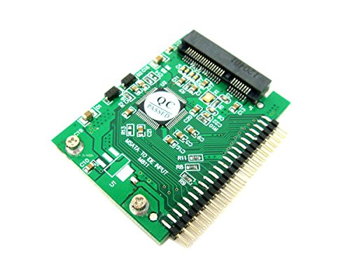 Mini SATA mSATA SSD to 44Pin IDE Adapter For 1.8-Inch IDE HDD